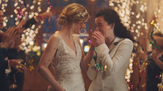 Hallmark Bans, Unbans Ad With Kissing Brides